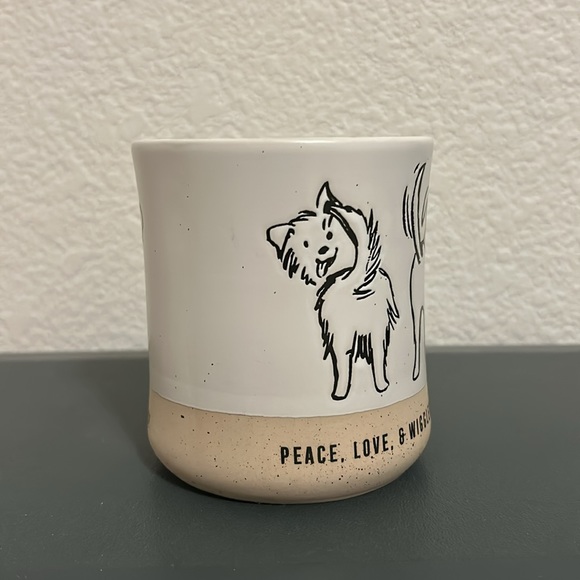 Peace Love and Wigglebutts Pink Large  Mug  Sheffield Home New - Picture 2 of 6